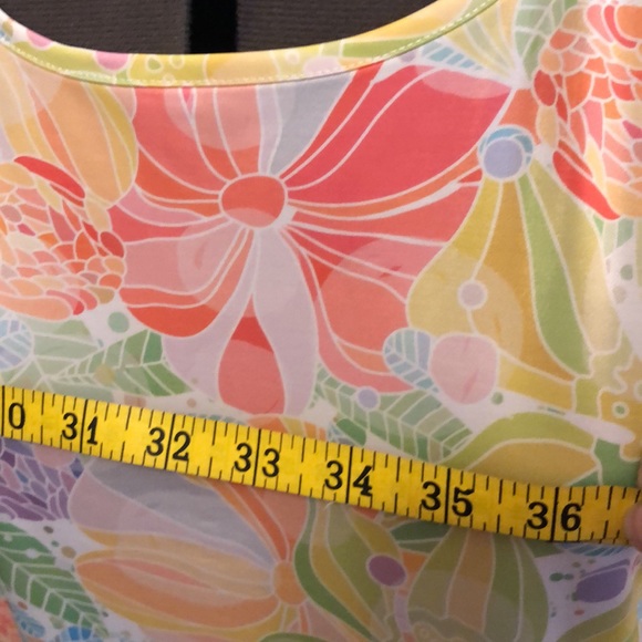 Lemon Garden Print by JEAN-PIERRE KLIFA Shift Dress NWT Size Medium - Picture 8 of 10